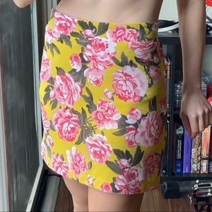 INC floral skirt